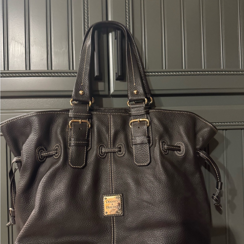 Dooney & Bourke Black Leather Satchel